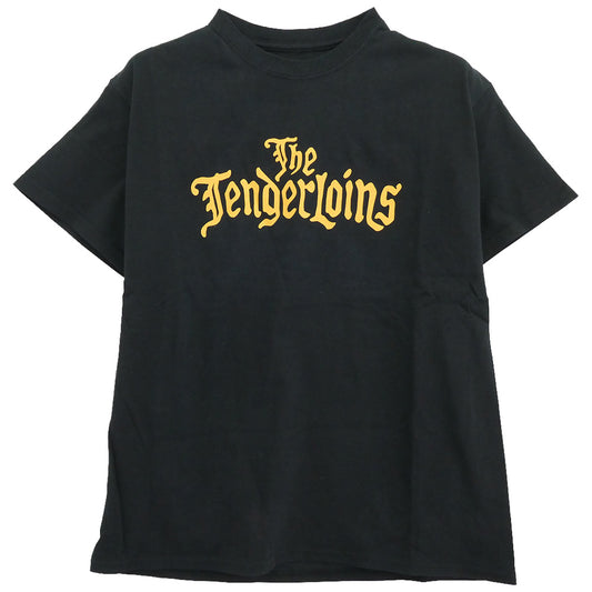 TENDERLOIN テンダーロイン T-TEE The Tenderloin ロゴプリント 半袖Tシャツ ブラック ブラック系 M【中古】
