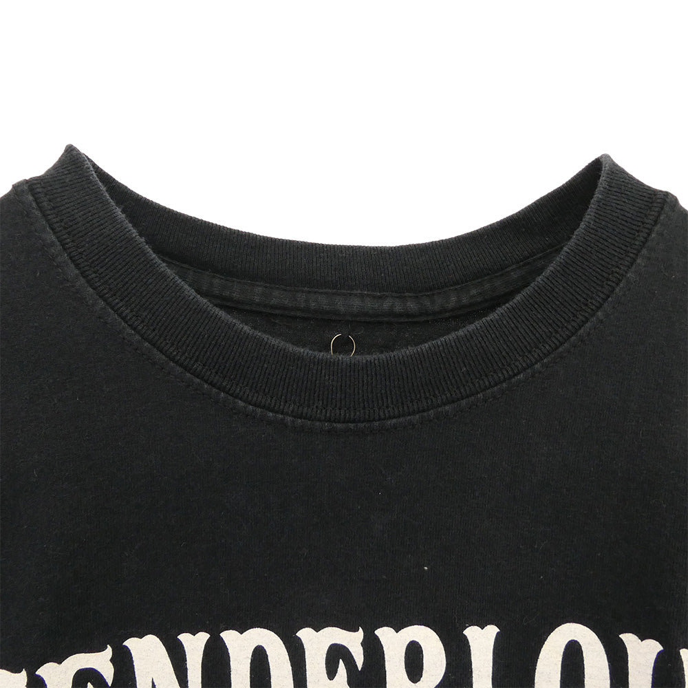 TENDERLOIN テンダーロイン T-TEE TENDERLOIN TOKYO ロゴプリント 半袖Tシャツ ブラック ブラック系 L【中古】