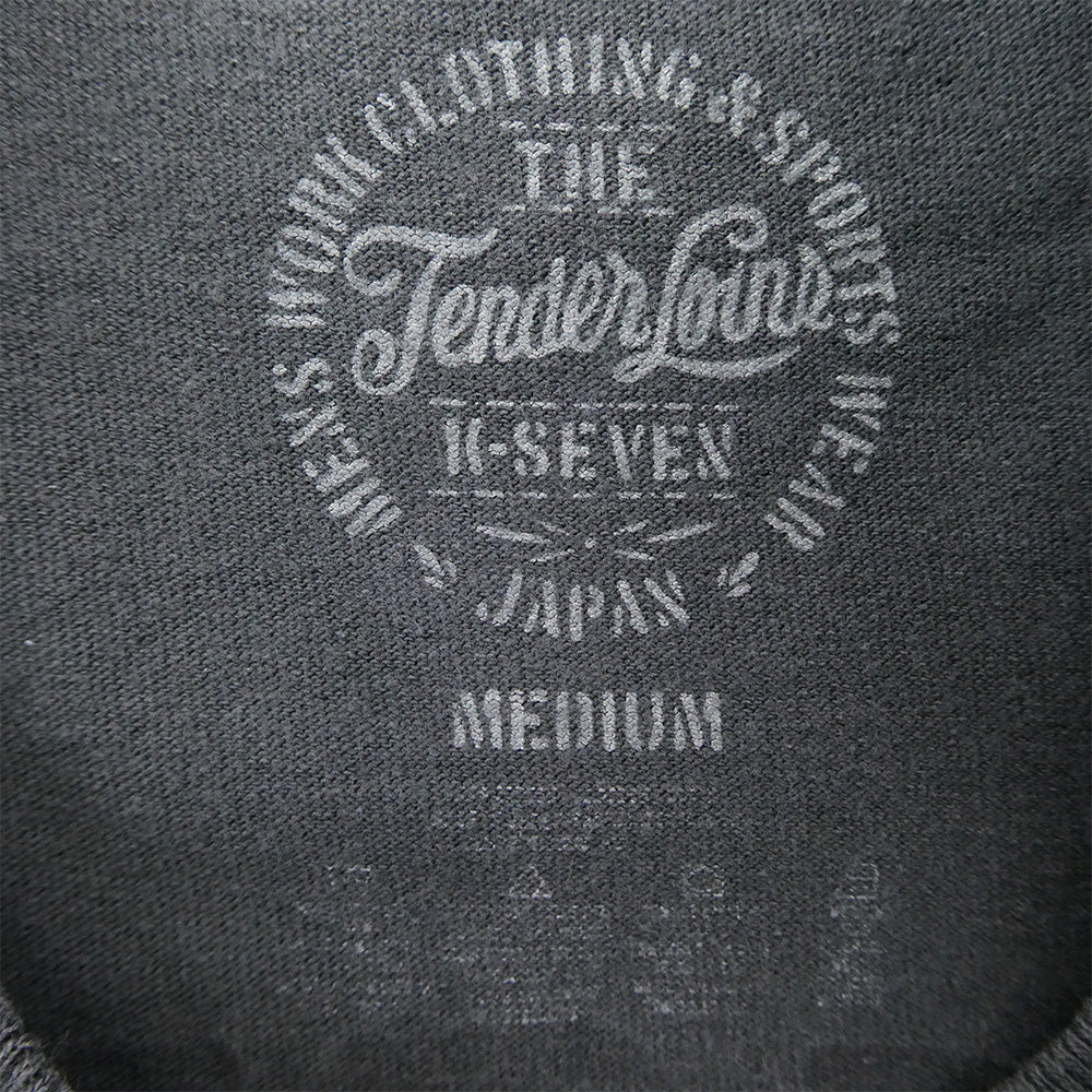 TENDERLOIN テンダーロイン T-TEE TILL DEATH DO US PART スカルプリント 半袖Tシャツ グレー グレー系 M【中古】