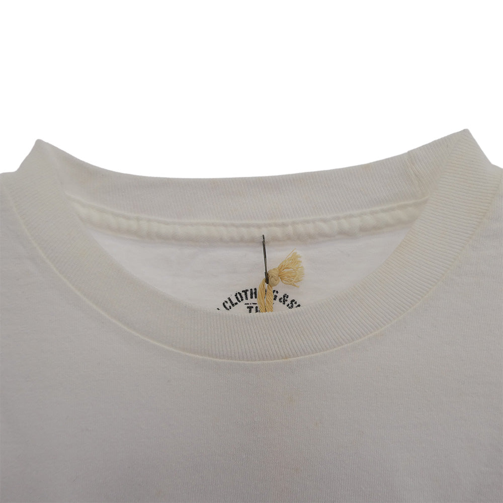 TENDERLOIN テンダーロイン T-TEE#1 星条旗プリント 半袖Tシャツ ホワイト ホワイト系 M【中古】