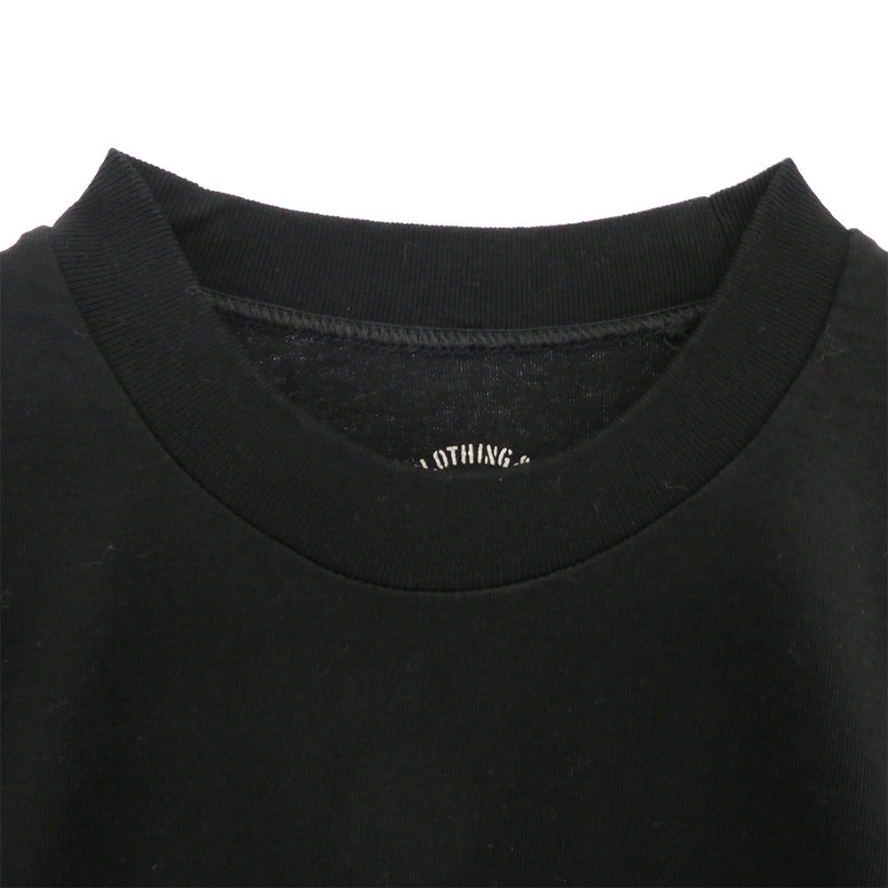 TENDERLOIN テンダーロイン T-N/S TEE HELL ON WHEELS ウィングホイールプリント ノースリーブ Tシャツ ブラック ブラック系 M【美品】【中古】