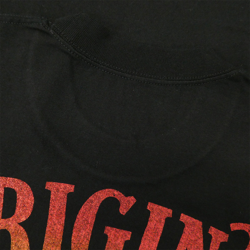 TENDERLOIN テンダーロイン T-N/S TEE HELL ON WHEELS ウィングホイールプリント ノースリーブ Tシャツ ブラック ブラック系 M【美品】【中古】