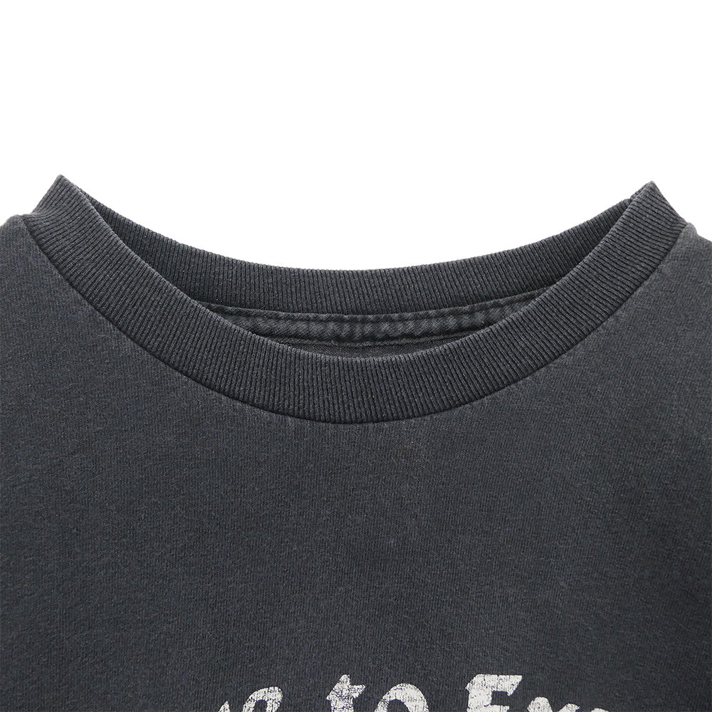 TENDERLOIN テンダーロイン T-TEE イーグルプリント 半袖Tシャツ グレー グレー系 M【中古】