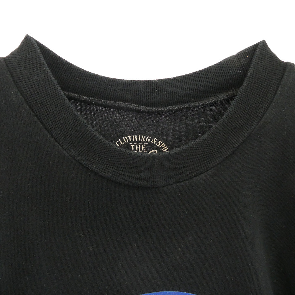 TENDERLOIN テンダーロイン T-TEE GENUINE PARTS サークルプリント 半袖Tシャツ ブラック ブラック系 M【中古】