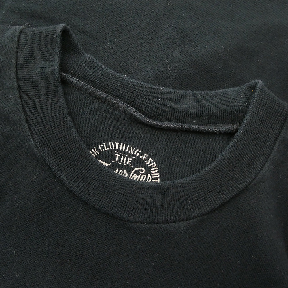 TENDERLOIN テンダーロイン T-TEE GENUINE PARTS サークルプリント 半袖Tシャツ ブラック ブラック系 M【中古】