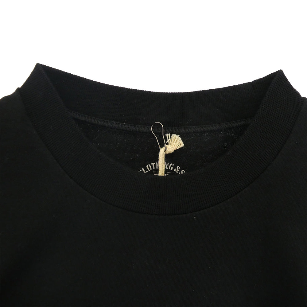 TENDERLOIN テンダーロイン T-N/S TEE2 プリント ノースリーブ Tシャツ ブラック系 M【美品】【中古】