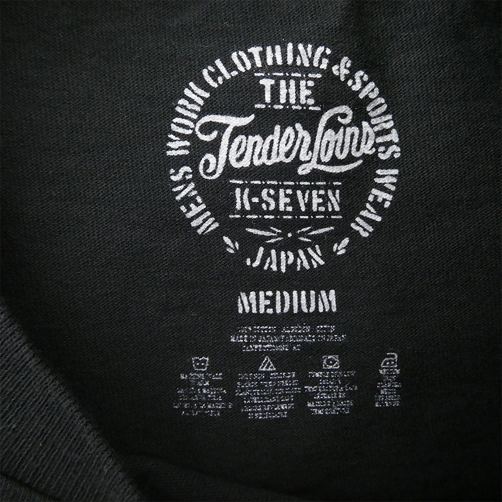 TENDERLOIN テンダーロイン T-TEE ON オールドニックプリント 半袖Tシャツ ブラック ブラック系 M【中古】