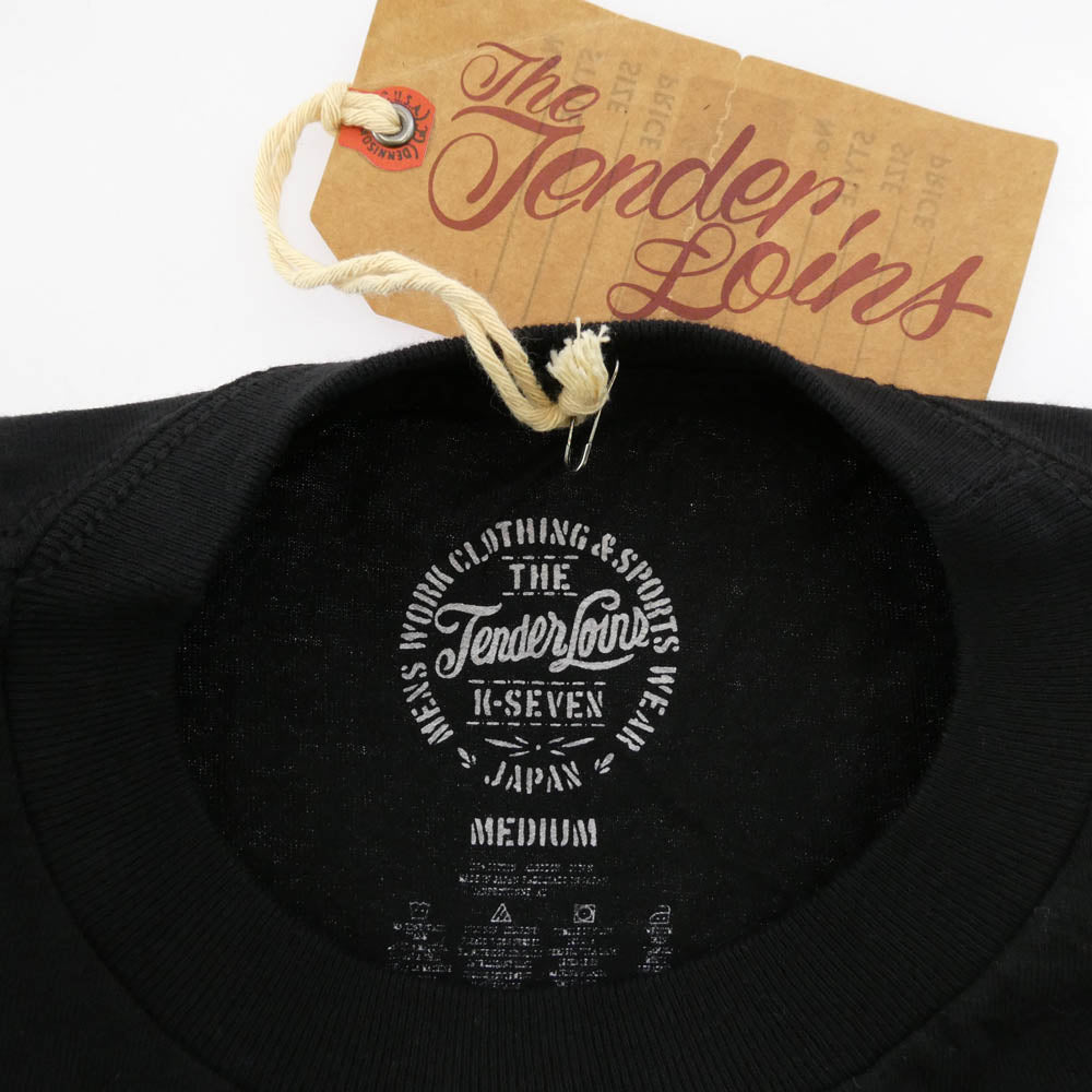 TENDERLOIN テンダーロイン T-TEE69 ボールプリント 半袖Tシャツ ブラック ブラック系 M【美品】【中古】