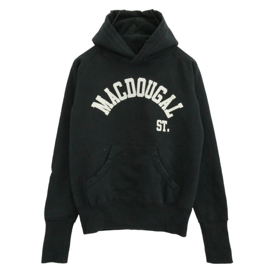 TMT ティーエムティー ビッグホリデー MACDOUGAL プリント パーカー フーディー ブラック系 M【中古】