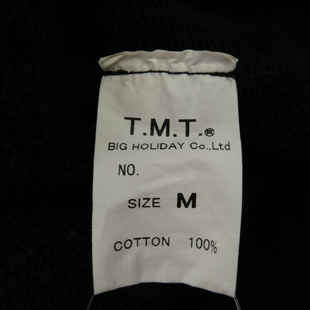 TMT ティーエムティー ビッグホリデー MACDOUGAL プリント パーカー フーディー ブラック系 M【中古】