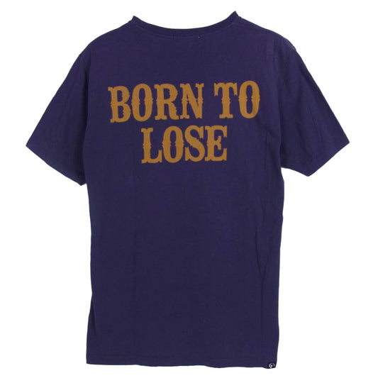 HYSTERIC GLAMOUR ヒステリックグラマー 4CT-5892 ヒスガール ビッグロゴ プリント 半袖 Tシャツ カットソー パープル系 M【中古】