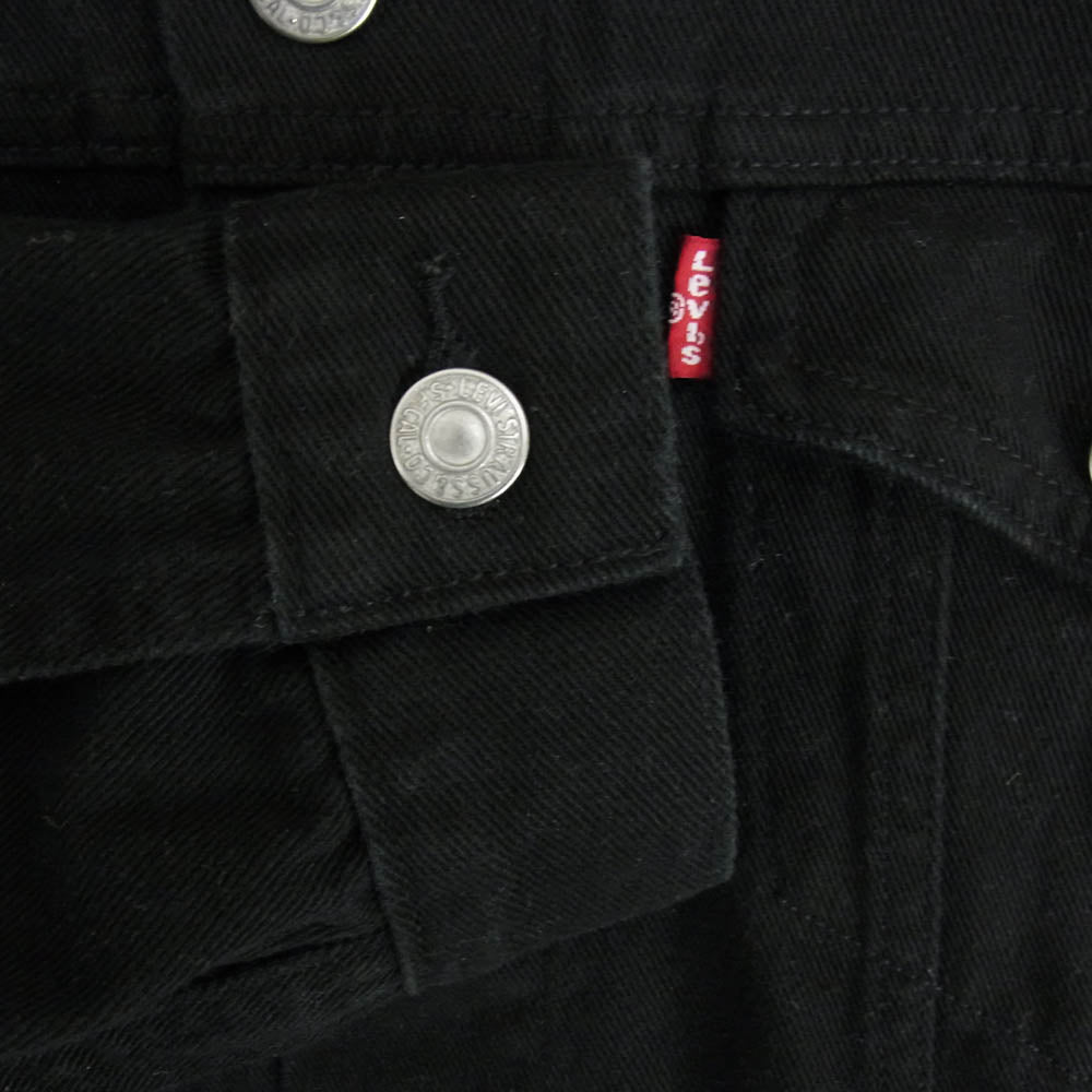 Levi's リーバイス PC9-72334-0513 スモールe ブラック デニム ジャケット ブラック系 L【中古】