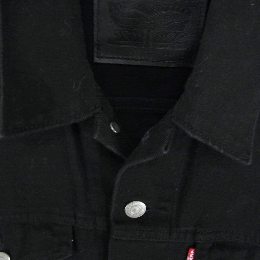 Levi's リーバイス PC9-72334-0513 スモールe ブラック デニム ジャケット ブラック系 L【中古】
