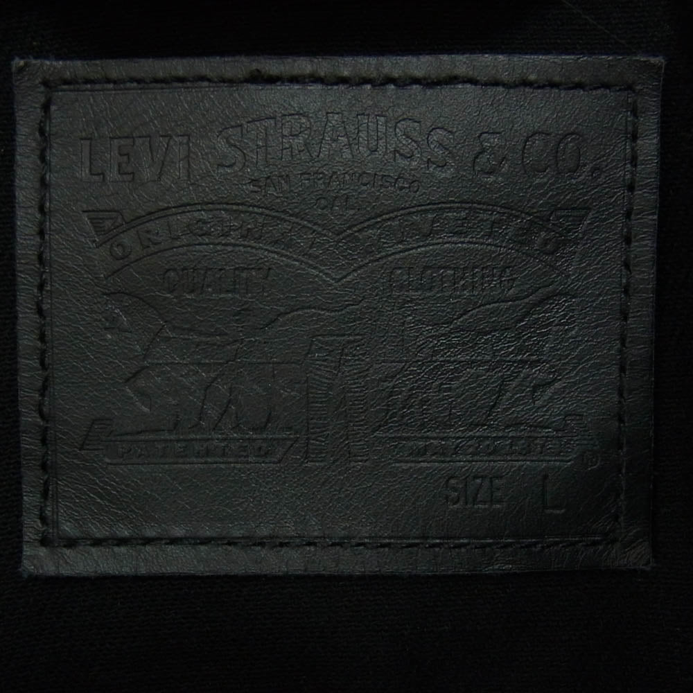 Levi's リーバイス PC9-72334-0513 スモールe ブラック デニム ジャケット ブラック系 L【中古】
