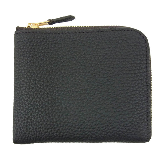 オオバセイホウ 0051-3GMS Lジップ札入れ マルチケース ジャーマン・シュリンク ブラック系【極上美品】【中古】