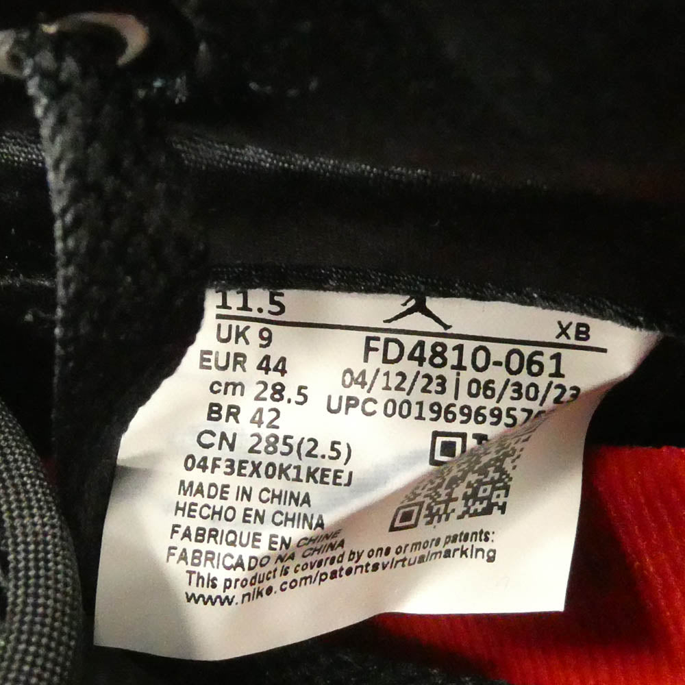 NIKE ナイキ FD4810-061 WMNS AIR JORDAN 1 RETRO HI OG SATIN BRED エア ジョーダン 1 ハイ サテン ブレッド スニーカー ブラック系 レッド系 28.5cm【極上美品】【中古】