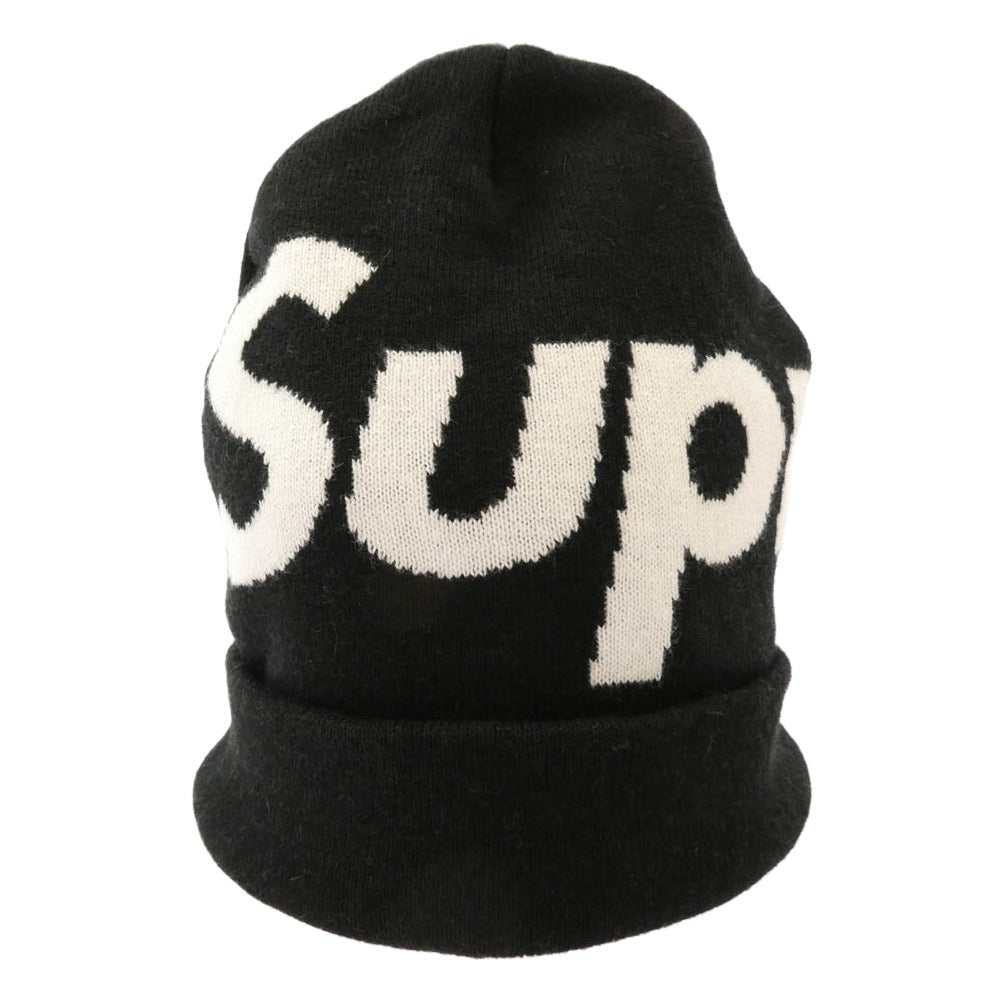 Supreme シュプリーム 23AW Big Logo Beanie ビッグ ロゴ ビーニー ブラック系 one size【中古】
