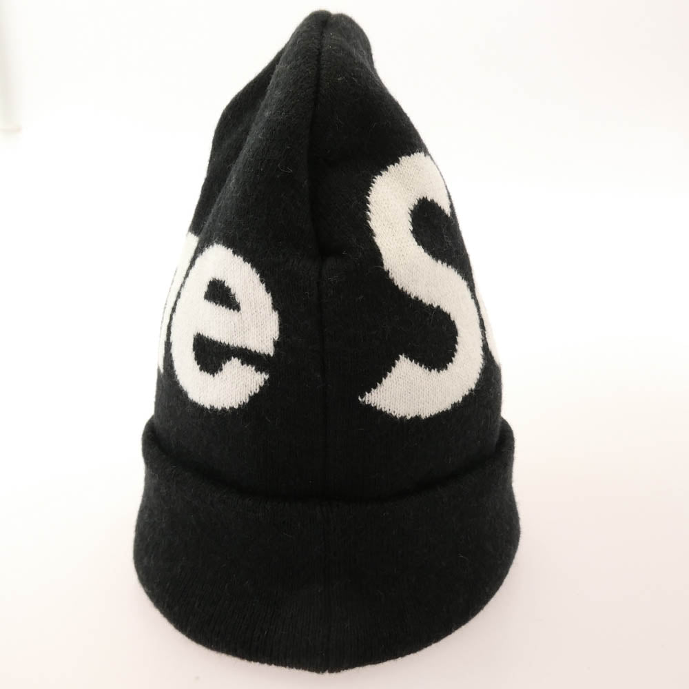 Supreme シュプリーム 23AW Big Logo Beanie ビッグ ロゴ ビーニー ブラック系 one size【中古】