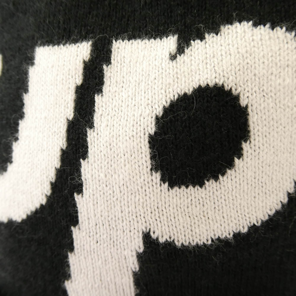 Supreme シュプリーム 23AW Big Logo Beanie ビッグ ロゴ ビーニー ブラック系 one size【中古】