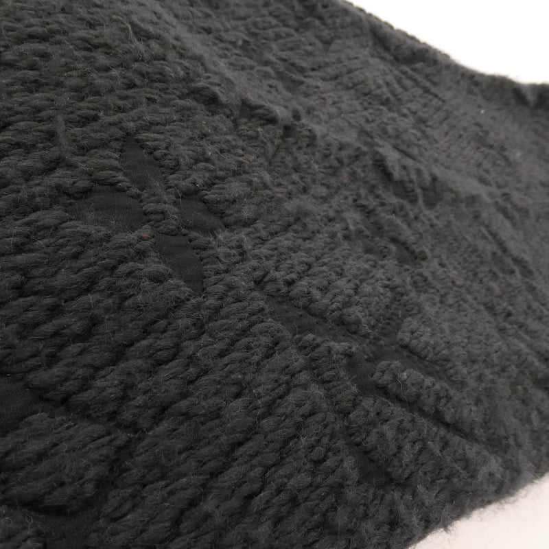 ルイヴィトン M72431 エシャルプロゴマニア マフラー ブラック ウール LOUIS VUITTON ルイ・ヴィトン マフラー エシャルプ・ロゴマニア