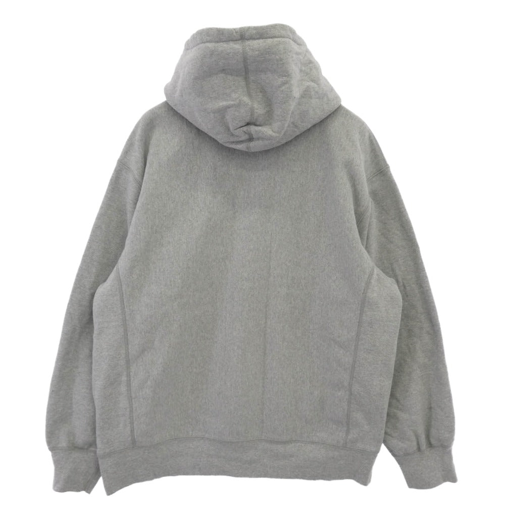 Supreme シュプリーム 20AW Cross Box Logo Hooded Sweatshirt クロス ボックス ロゴ フーデッド スウェットシャツ グレー系 XL【中古】
