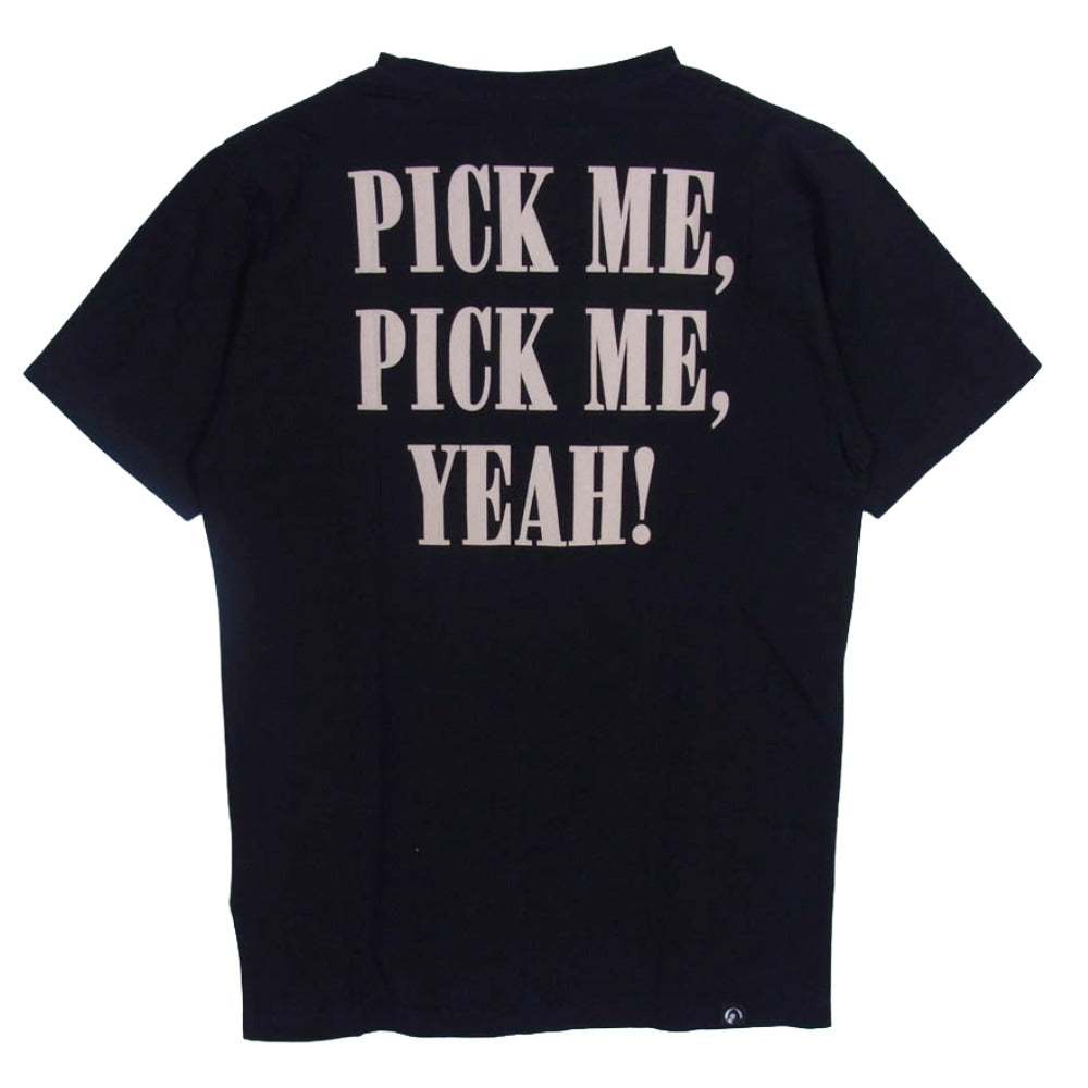 HYSTERIC GLAMOUR ヒステリックグラマー 4CT-5461 Kurt Cobain カートコバーン プリント Tシャツ ブラック系 S【極上美品】【中古】