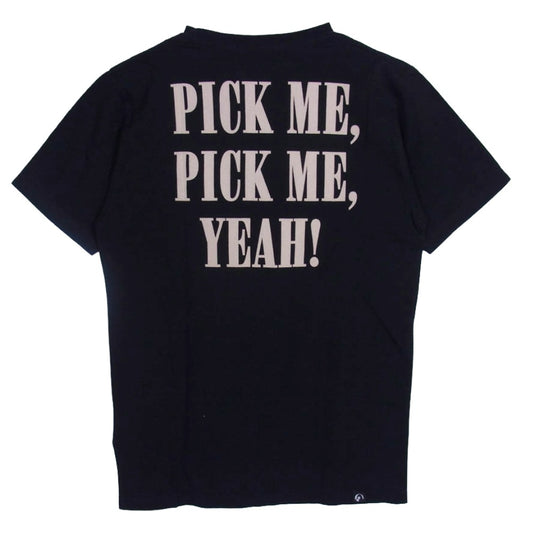 HYSTERIC GLAMOUR ヒステリックグラマー 4CT-5461 Kurt Cobain カートコバーン プリント Tシャツ ブラック系 S【極上美品】【中古】