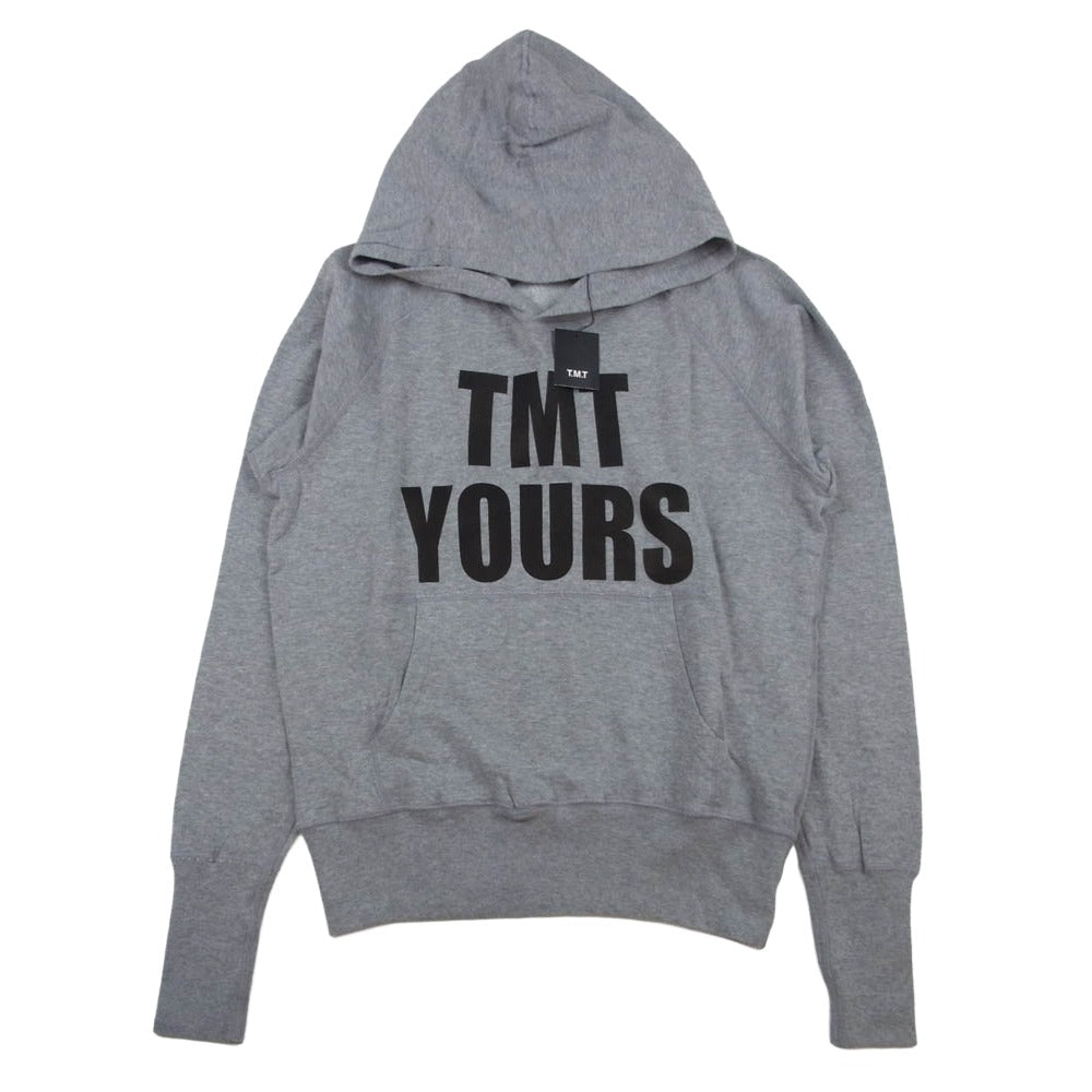 TMT ティーエムティー THP-S11SP20 TMT YOURS プリント プルオーバー スウェット パーカー グレー系 M【極上美品】【中古】