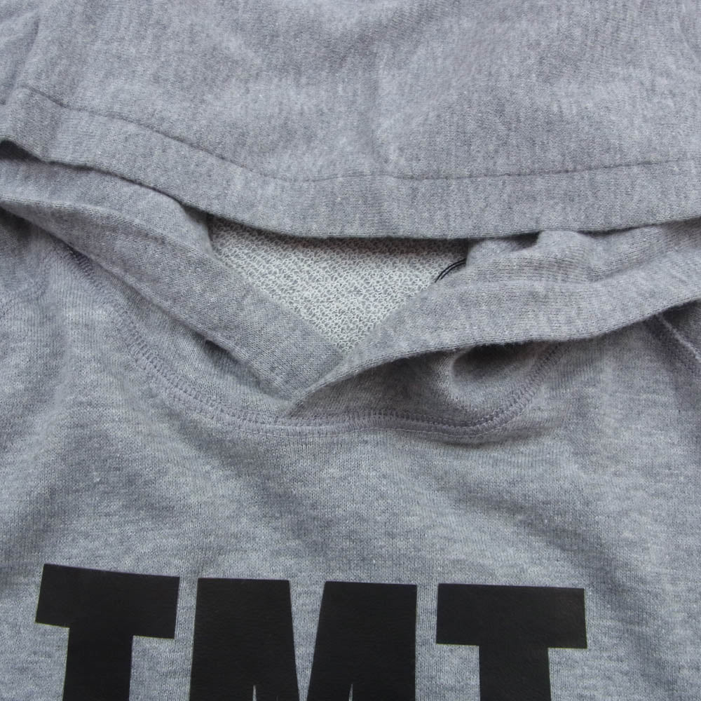 TMT ティーエムティー THP-S11SP20 TMT YOURS プリント プルオーバー スウェット パーカー グレー系 M【極上美品】【中古】