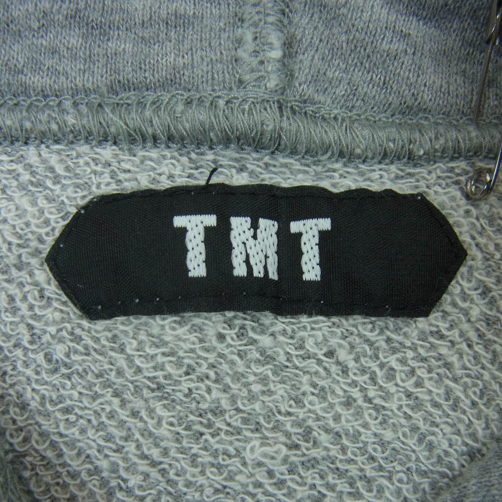 TMT ティーエムティー TSW-F1403 easy rider ライダー プリント プルオーバー フーディー パーカー グレー系 TOP GRAY M【極上美品】【中古】