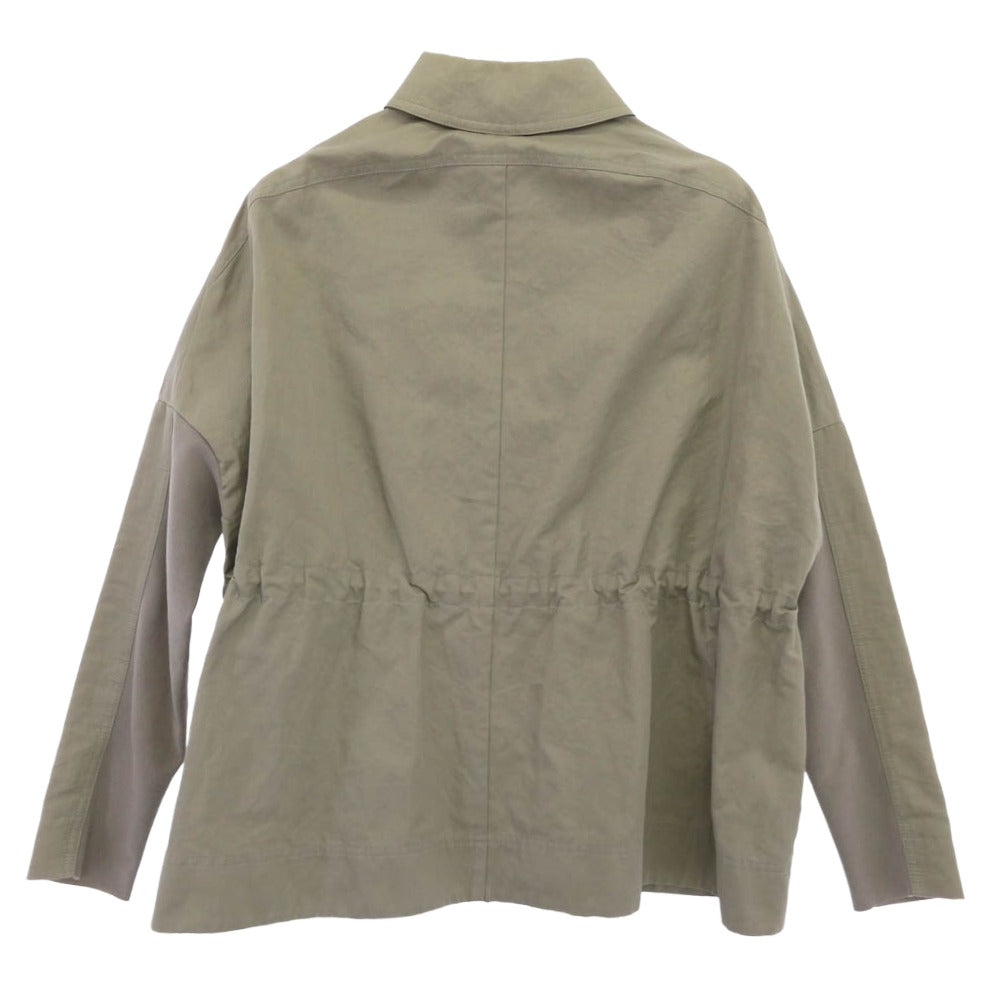 Brunello Cucinelli ブルネロクチネリ ニット切替 コットン ハーフ