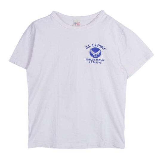 Buzz Rickson's バズリクソンズ USA製 US,AIR FORCE 半袖 tシャツ カットソー ホワイト系 M【中古】