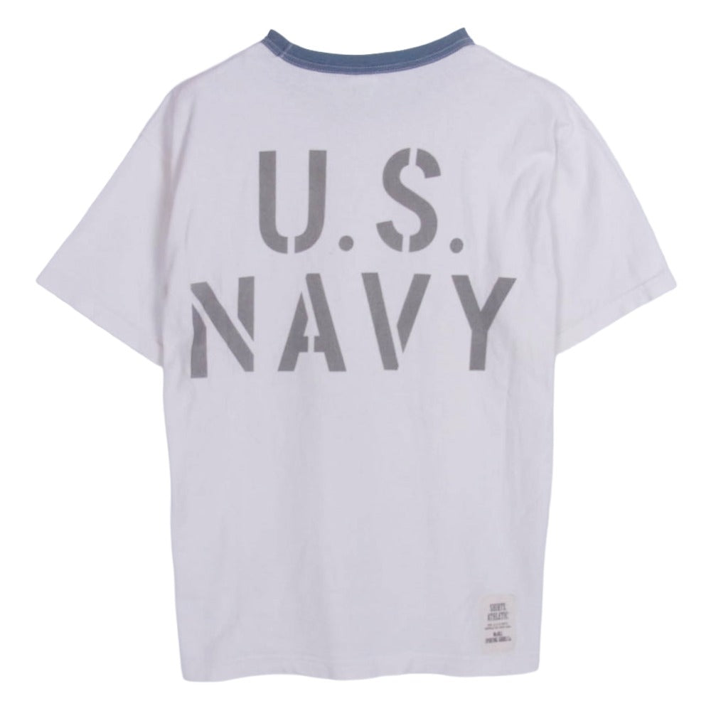 TOY'S McCOY トイズマッコイ FELIX THE CAT FIRST MATE フィリックス ザ キャット 半袖 tシャツ ホワイト系 M【中古】