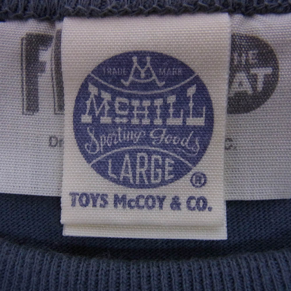 TOY'S McCOY トイズマッコイ FELIX THE CAT GOOD LUCK フィリックス ザ キャット 半袖 tシャツ チャコール系 L【中古】