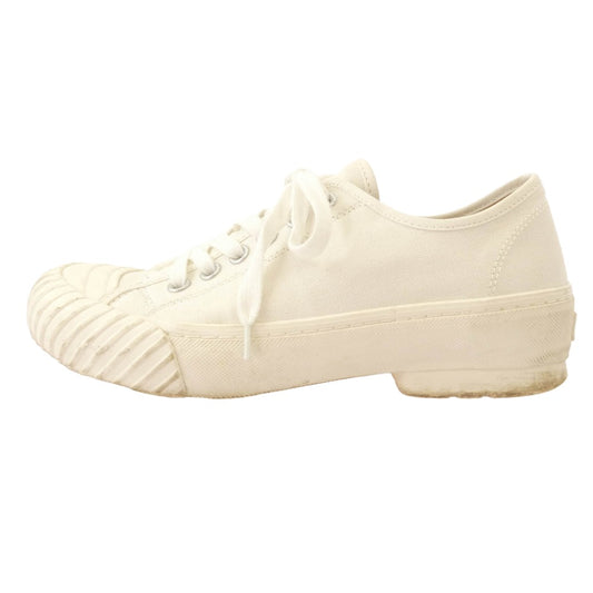 クッシュマン WWII LOW CUT CANVAS SNEAKERS ローカット スニーカー ホワイト系 8【中古】
