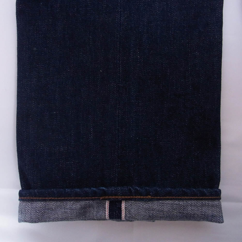 KOJIMA GENES 児島ジーンズ 赤耳 ボタンフライ デニム パンツ インディゴブルー系 32【中古】