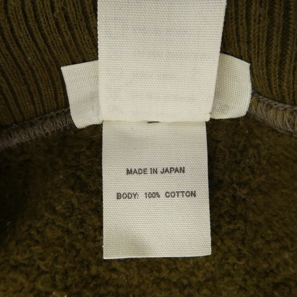 TOY'S McCOY トイズマッコイ ワーナー ブラザース ヘンリーネック スウェット トレーナー カーキ カーキ系 38【中古】