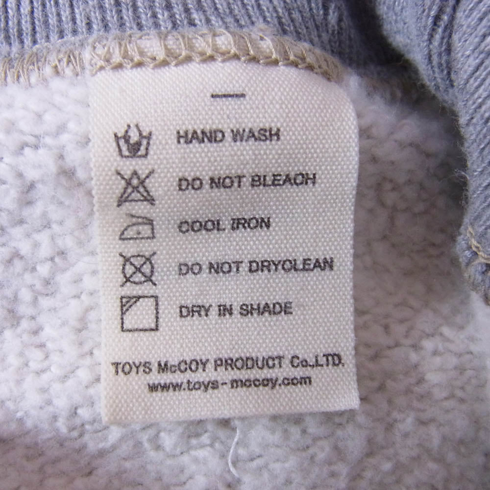 TOY'S McCOY トイズマッコイ TMC2565 MILITARY HEAVYWEIGHT SWEAT PANTS USAF ミリタリー ヘビー ウェイト スウェット パンツ グレー系 M【中古】