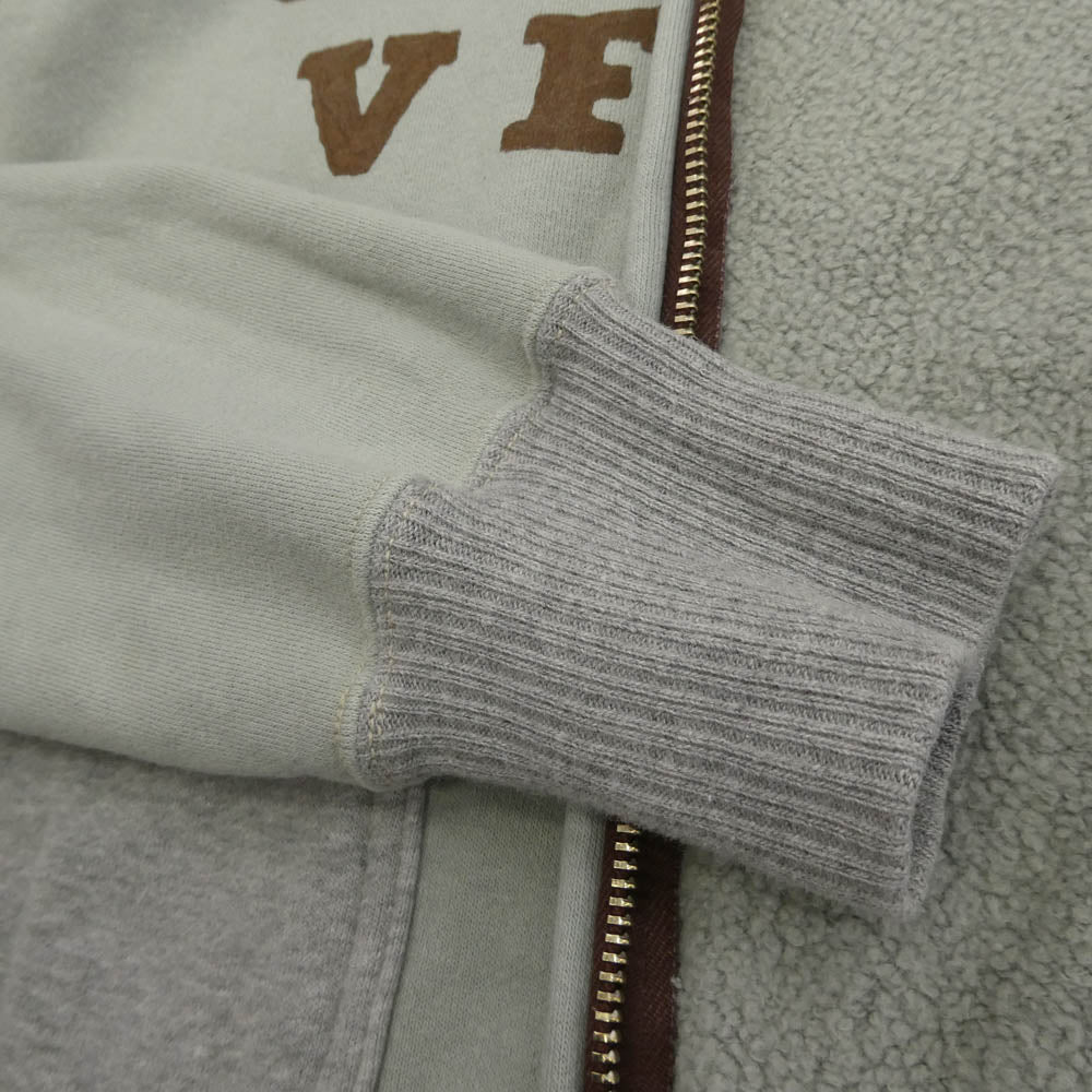 TOY'S McCOY トイズマッコイ FELIX USN VF-3 フィリックス スウェット ジップアップ ジャケット グレー系 ライトブルー系 M【中古】