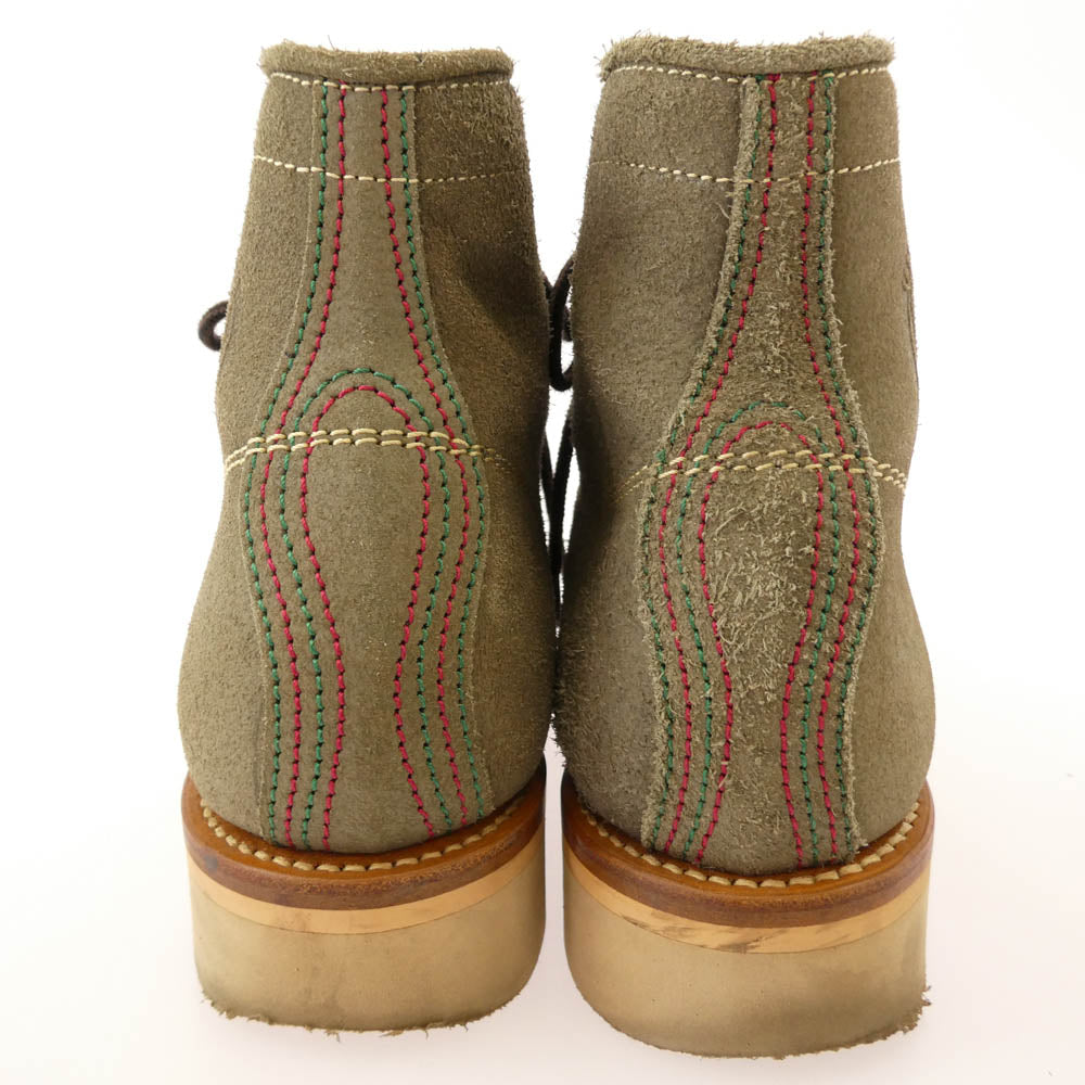 TOY'S McCOY トイズマッコイ WORK BOOTS IRONCLAD スエード ワークブーツ モスグリーン系 9E【中古】