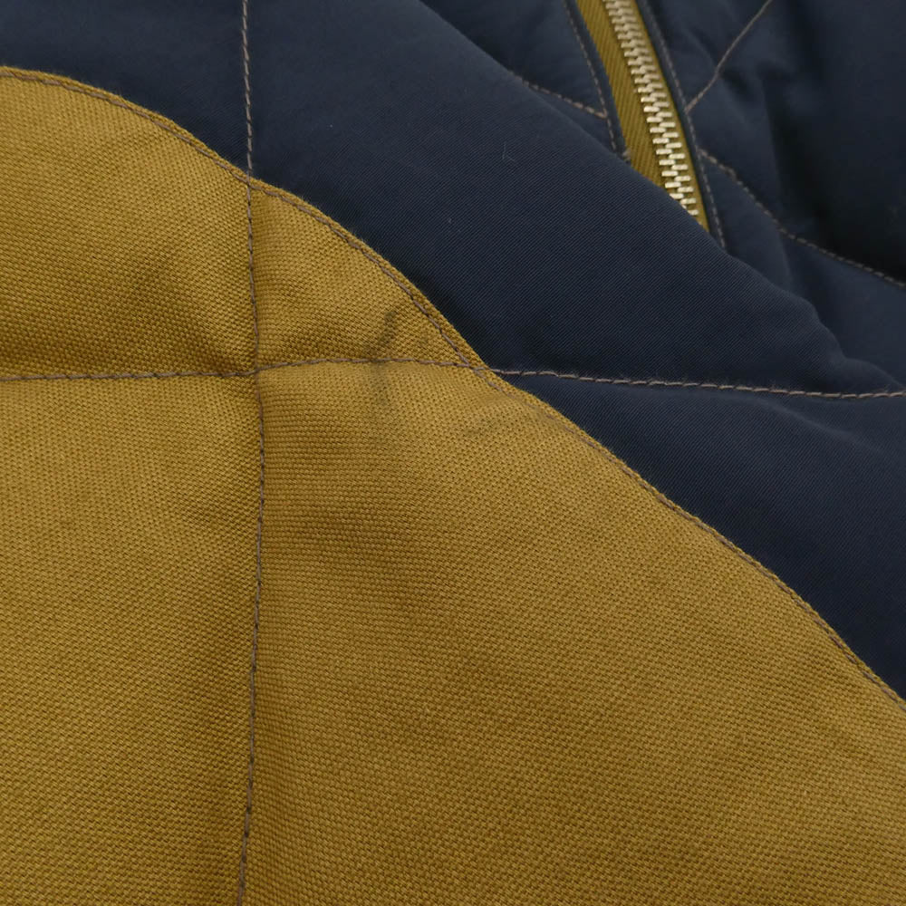 TOY'S McCOY トイズマッコイ MILITARY DOWN PARKA キルティング ダウン ジャケット ネイビー系 カーキ系 40【中古】