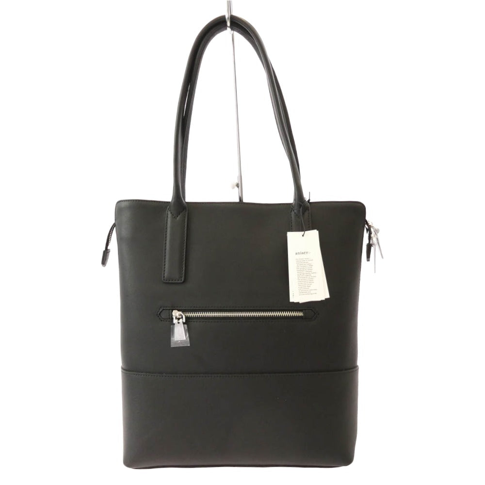 aniary アニアリ 36-02000 Artisan Leather ビジネストート ブラック系【極上美品】【中古】