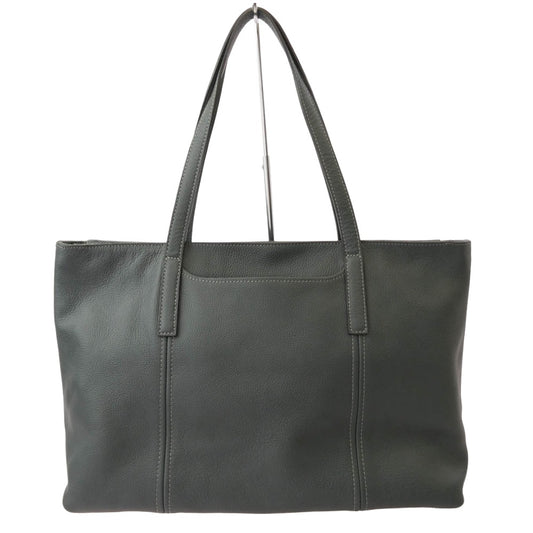 aniary アニアリ 07-02011 Shrink Leather シュリンクレザー ビジネストート グレー系【極上美品】【中古】