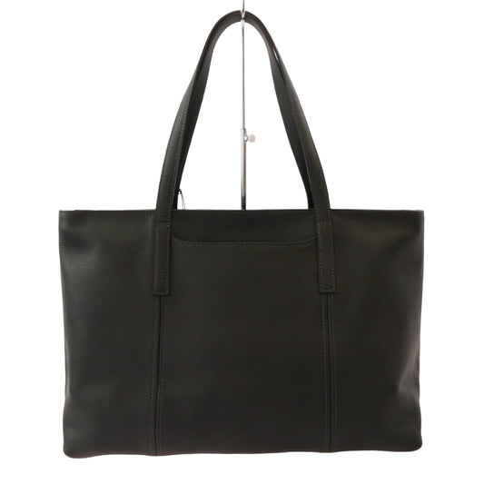 aniary アニアリ 07-02011 Shrink Leather シュリンクレザー ビジネストート チャコール系【極上美品】【中古】