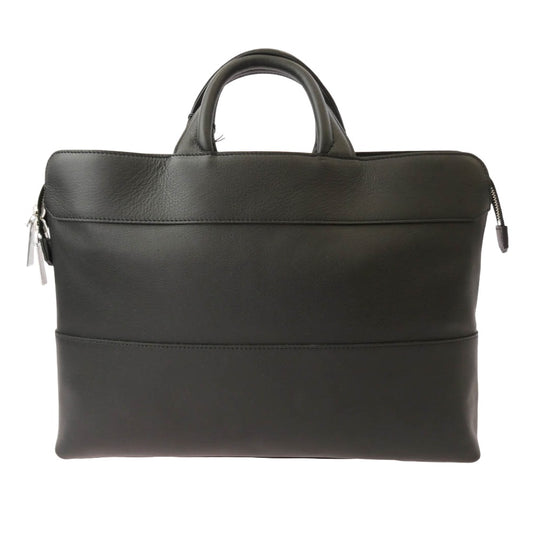 aniary アニアリ 36-01000 Artisan Leather ビジネストート レザー ブリーフ ブラック系【極上美品】【中古】