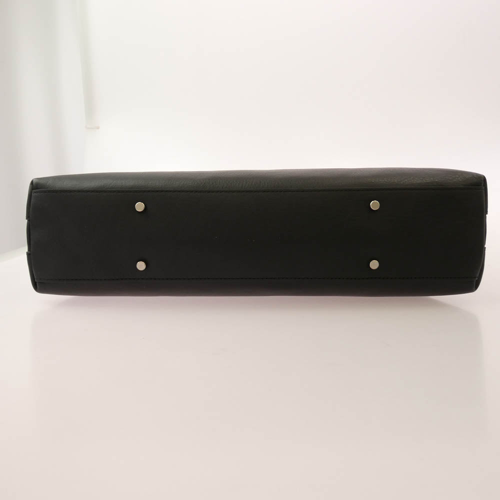 aniary アニアリ 36-01000 Artisan Leather ビジネストート レザー ブリーフ ブラック系【極上美品】【中古】
