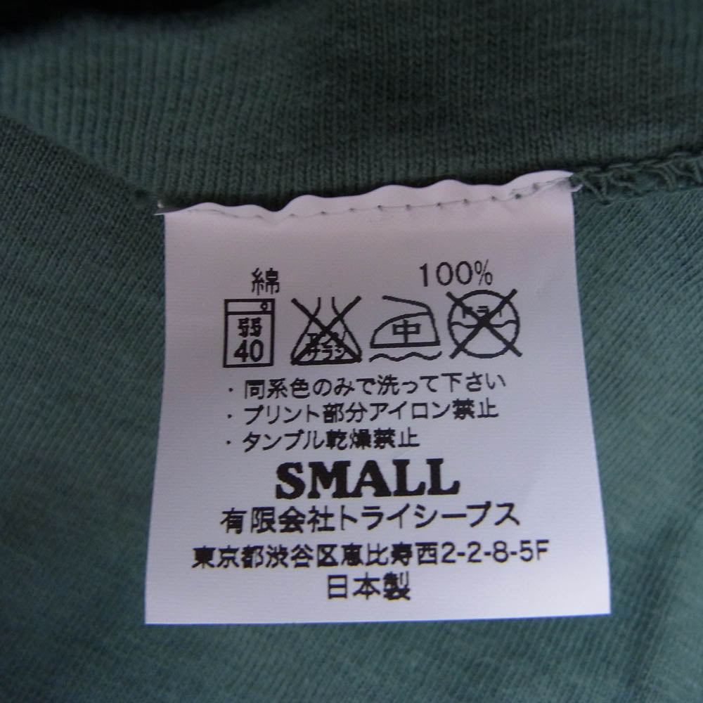 STANDARD CALIFORNIA スタンダードカリフォルニア SD BLOWIN' IN THE WIND Tシャツ モスグリーン系 S【新古品】【未使用】【中古】