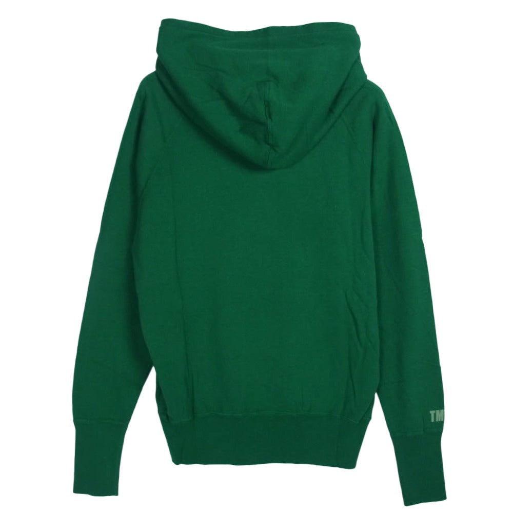 TMT ティーエムティー THP-S12SP01 TMT BIG HOLIDAY プリント スウェット パーカー グリーン系 M【極上美品】【中古】