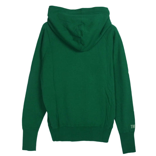 TMT ティーエムティー THP-S12SP01 TMT BIG HOLIDAY プリント スウェット パーカー グリーン系 M【極上美品】【中古】