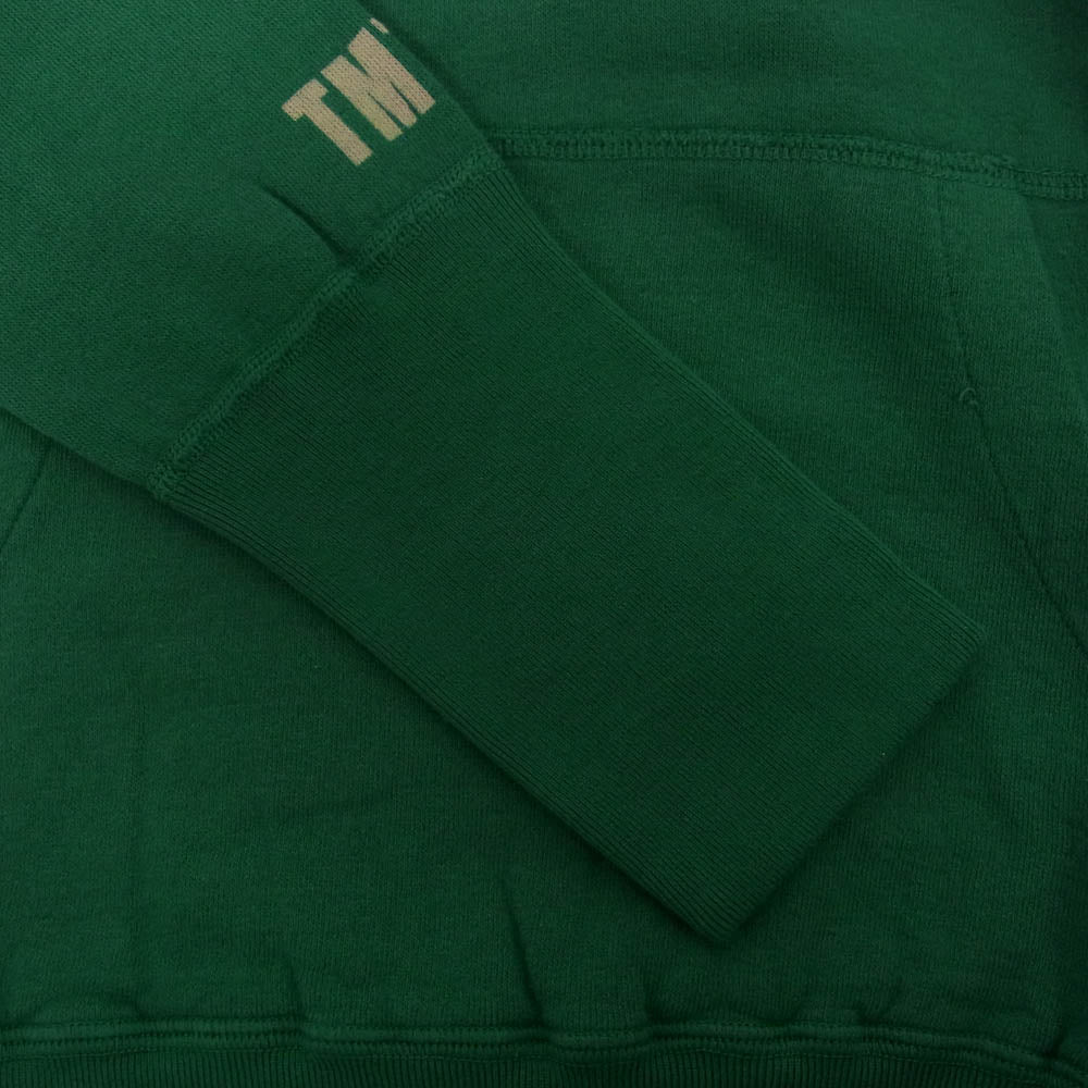 TMT ティーエムティー THP-S12SP01 TMT BIG HOLIDAY プリント スウェット パーカー グリーン系 M【極上美品】【中古】